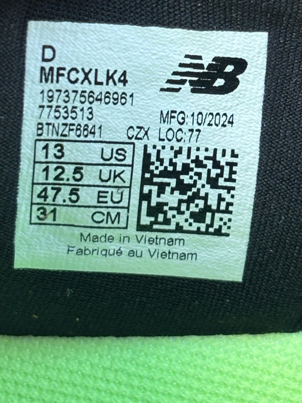 New Balance 🔥 FuelCell Rebel v4 Running Shoes Grey Black 12 13 MFCXLK4 NEW - Picture 16 of 16